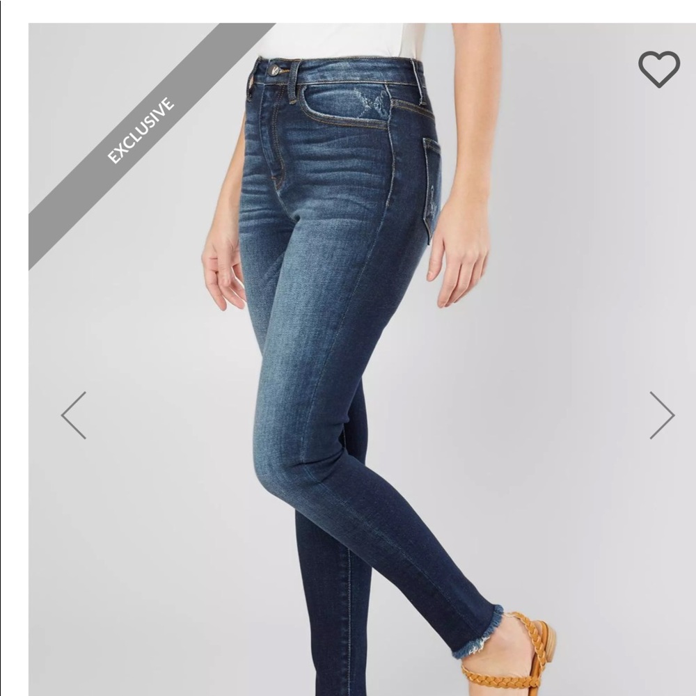 Kancan signature kurvy ultra high rise skinny 26